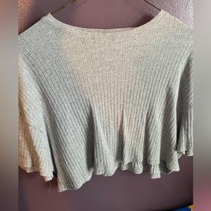 Ribbed loose fit t-shirt